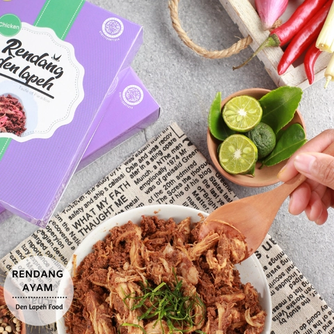 Rendang Den Lapeh - Rendang Ayam Asli Padang Rendang Premium