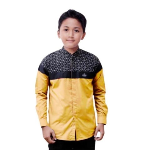 Batik Alfin - Baju koko uk anak kombinasi batik lengan panjang bagus banget